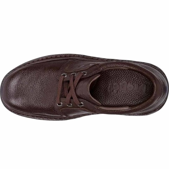 Propét Men\'s Villager Oxford Walking Shoe, Brown Grain, 10 2X-Wide